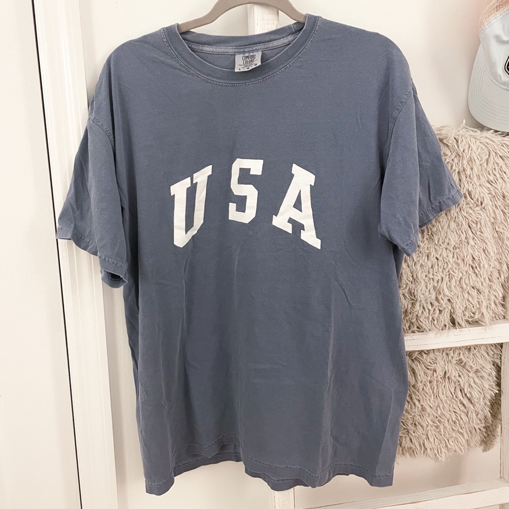 USA comfort colors T-shirt